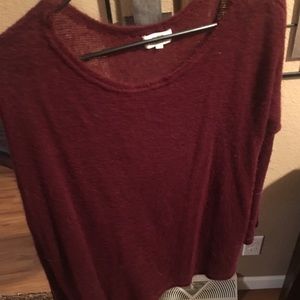 Lightweight wool like sweater